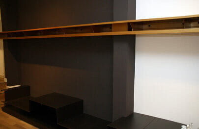 Galerie (Ladenbausystem, exklusiv, in allen RAL-Farben möglich)